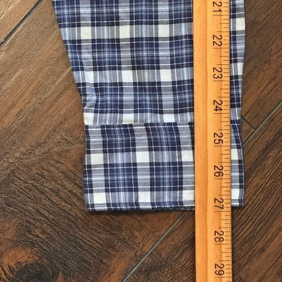 FAHERTY Shirt The Everyday Button Down Long Sleeve Navy Plaid XXL NWT - Picture 14 of 14